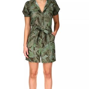 Sanctuary Camouflage Green Jumpsuit